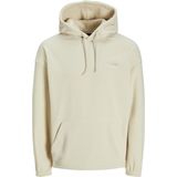 Jack & Jones Heren Sweatshirt JORVESTERBRO SWEAT FLEECE bequem Beige S Volwassenen