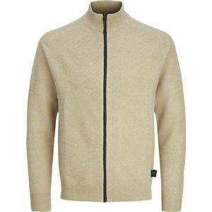 Beige Plus Size Jack&Jones vest effen