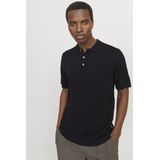 Jack & Jones Kurzarmpullover JJEEMIL KNIT RELAXED POLO SS SN mit Polo Kragen
