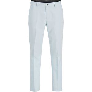 Jack en Jones - Lange Broek - Lichtblauw - Polyester/Viscose/Elastaan
