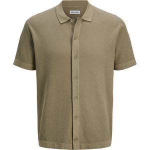 JACK&JONES - JJEEMIL KNIT STRUCTURE SHIRT SS SN - Polo