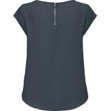 Tous - Top - O-hals - Korte Mouwen - Ritssluiting - Regular Fit