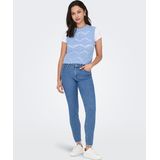 Onlhush Mid Waist Skinny Fit Jeans