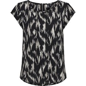 ONLY - ONLVIC AOP TOP NOOS - Dames Top - Korte Mouwen