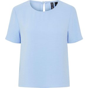 Pcanna Ss O-Neck Top Noos Bc, Cashmere Blue, M