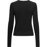 Only Trui Onlvenice Life Ls Oneck Pullover Kn 15333989 Black Dames