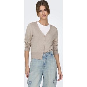 Only Vest Onlvenice Life Ls Vneck Cardi Knt N 15333985 Whitecap Gray Dames