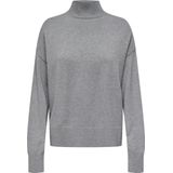Onlbari - Gebreide Pullover - Hoge Hals - Lange Mouwen - Volumineuze Mouwen - Regular Fit