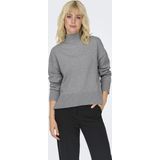 Onlbari - Gebreide Pullover - Hoge Hals - Lange Mouwen - Volumineuze Mouwen - Regular Fit
