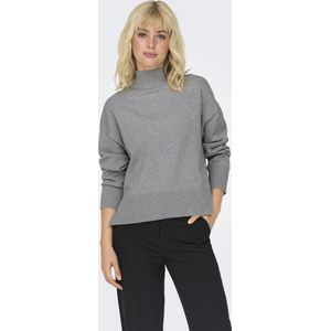 Onlbari - Gebreide Pullover - Hoge Hals - Lange Mouwen - Volumineuze Mouwen - Regular Fit