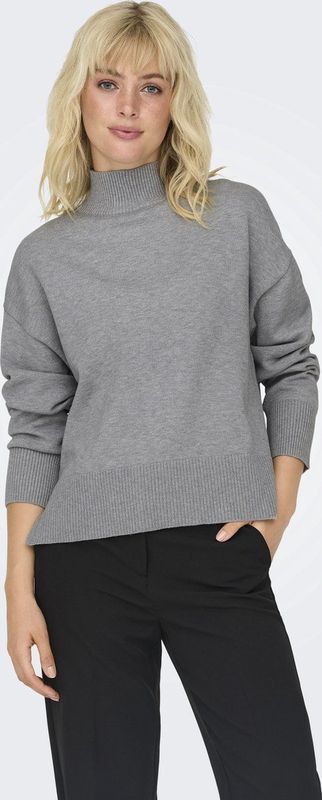 Onlbari - Gebreide Pullover - Hoge Hals - Lange Mouwen - Volumineuze Mouwen - Regular Fit