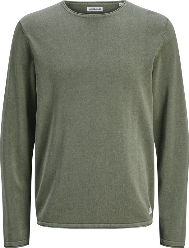 Jack & Jones Strickpullover JJELEO KNIT CREW NECK NOOS mit Rundhalsausschnitt