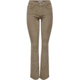Only - ONLMARY 15304256 - Flared Broek - Fossil - Mid Cord