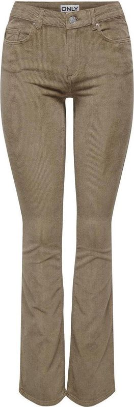 Only - ONLMARY 15304256 - Flared Broek - Fossil - Mid Cord