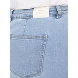 ONLY CARMAKOMA - Rok - Midi - Zwart - Katoen - Split Voor