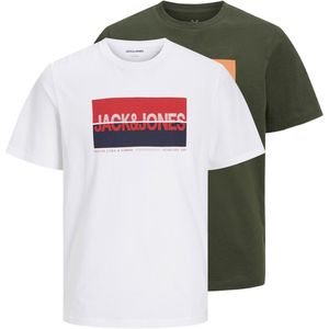 Jack Jones Junior Jjnolan Tee Ss Crew Neck 2pk Mp Mni Jongens t-Shirt