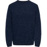 Only & Sons - Onsricky - Trui - Blauw - Dessin