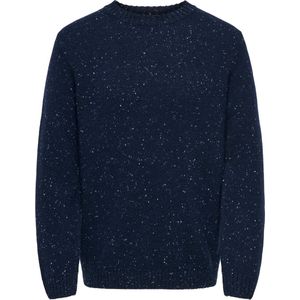 Only & Sons - Onsricky - Trui - Blauw - Dessin