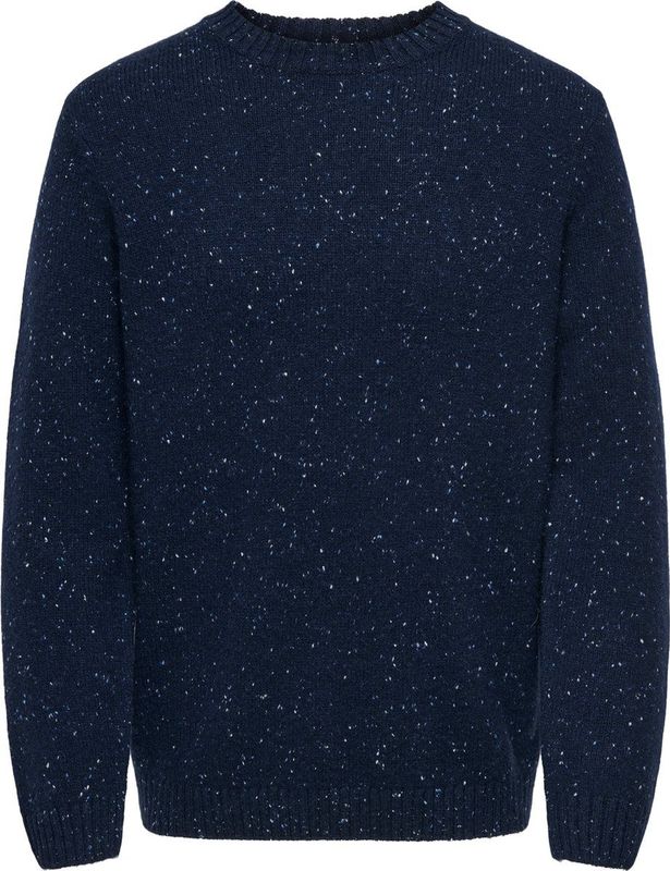 Only & Sons - Onsricky - Trui - Blauw - Dessin