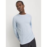 Basic - Gebreide Pullover - Ronde Hals - Lange Mouwen - Relaxed Fit - Katoen