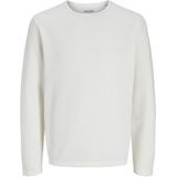 Gebreide Trui - Gebroken Wit - 50% Katoen, 35% Gerecycled Katoen, 15% Gerecycled Polyester