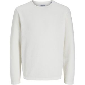 Gebreide Trui - Gebroken Wit - 50% Katoen, 35% Gerecycled Katoen, 15% Gerecycled Polyester