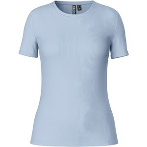 PIECES Pcruka Ss Top Noos T-shirt Dames - Hemelsblauw