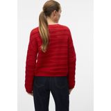 Vero Moda - Trui - Rood - Katoen