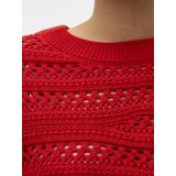 Vero Moda - Trui - Rood - Katoen