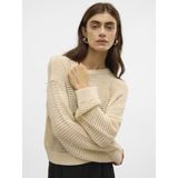 VERO MODA - VMNEWMADERA - Trui - Crème - Losse Pasvorm - Lange Mouw
