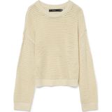 VERO MODA - VMNEWMADERA - Trui - Crème - Losse Pasvorm - Lange Mouw