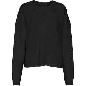 Vmaletta - Pullover - Gebreide Trui - O-hals - Lange Mouwen - Regular Fit