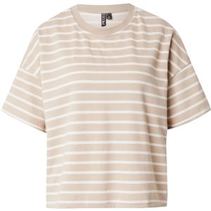 Pieces Dames Pcchilli Summer 2/4 Sweat Stripe Noos Bc, Crockery., M