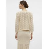 VERO MODA Vmnewverena Cardigan - Damesvest - Berk - 3/4 V-hals