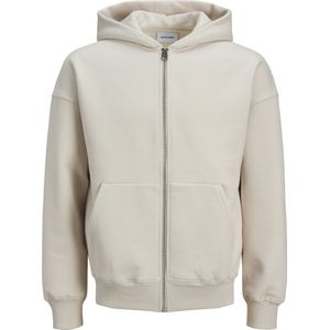 Hoodie - Licht Geborsteld - Zwart - 70% Katoen, 30% Gerecycled Polyester
