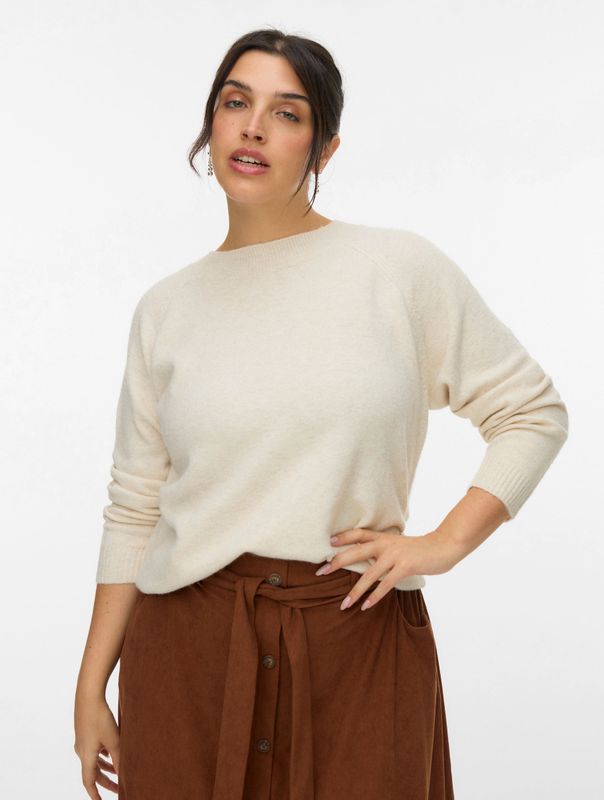 Vmcdoffy - Gebreide Pullover - O-hals - Lange Mouwen - Regular Fit