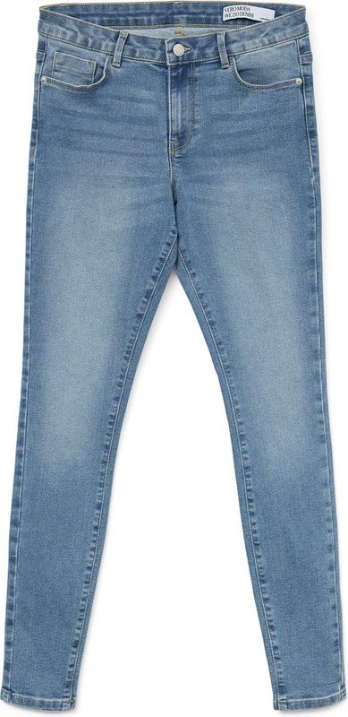 Skinny Jeans - Blauw - Stretchstof - Mid Rise