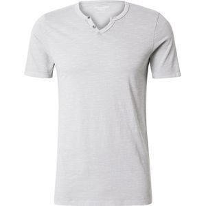 Jack & Jones T-shirt Jjesplit Neck Tee Ss Noos 12164972 Ultimate Grey Mannen Maat - L