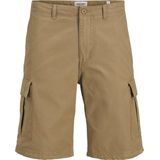 Jack & Jones - Junior - Korte Broek - Lichtbruin - 100% Katoen, Verstelbare Taille