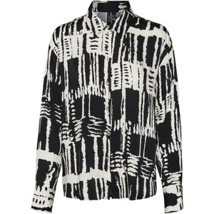 Vero Moda - Vmcindy Cleo l s Shirt Wvn Ga - Dames - Blouses