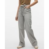 Kathy - Wide Fit Jeans - Blauw - Katoen - Super High Rise