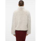 Vero Moda - Vmmonroe Short Jacket - Damesjas - Oatmeal - Regular Fit
