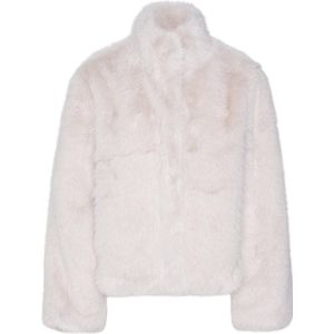 Vero Moda - Vmmonroe Short Jacket - Damesjas - Oatmeal - Regular Fit