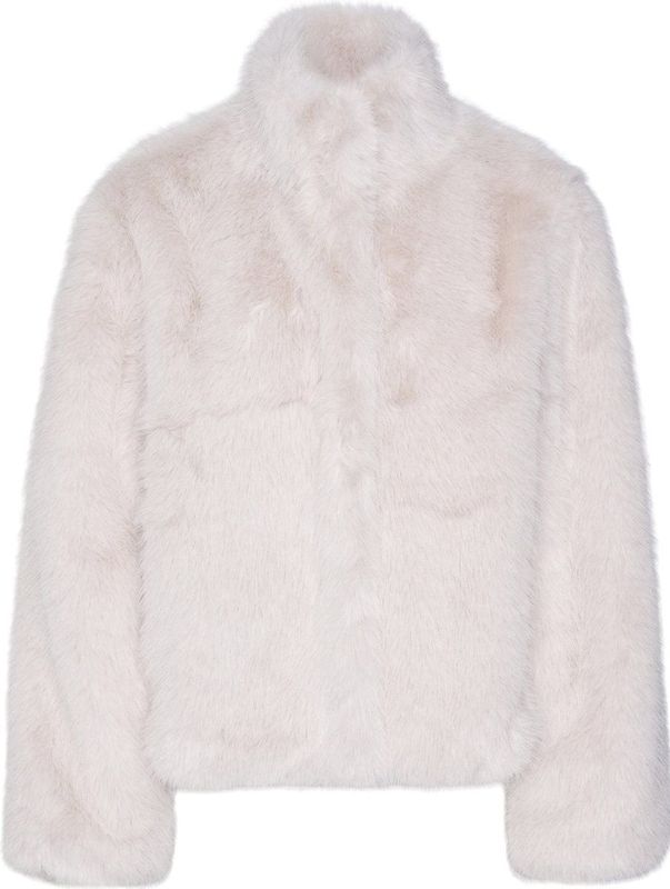 Vero Moda - Vmmonroe Short Jacket - Damesjas - Oatmeal - Regular Fit