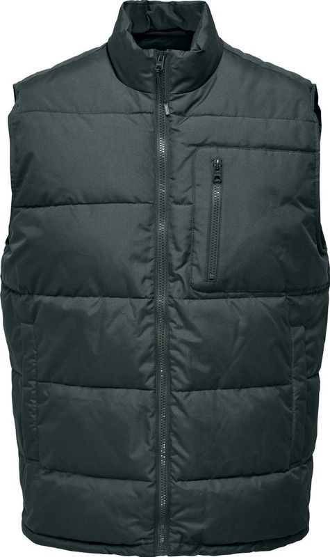 Onsjake - Gequilt Gilet - Mouwloos - Hoge Hals - Polyester Voering