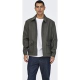 Only & Sons - Onsconnor - Tussenjas - Taupe - 100% Polyester