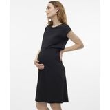 Mlskye - Zwangerschapsjurk - Knielengte - O-hals - Kapmouwen - Regular Fit