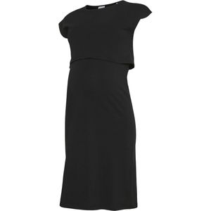 Mlskye - Zwangerschapsjurk - Knielengte - O-hals - Kapmouwen - Regular Fit