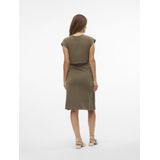 Mlskye - Zwangerschapsjurk - Jurk - Knielengte - Voedingsfunctie met een verborgen laag