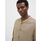 Overhemd - Resortkraag - Lange Mouwen - 100% LENZING™ ECOVERO™ Viscose